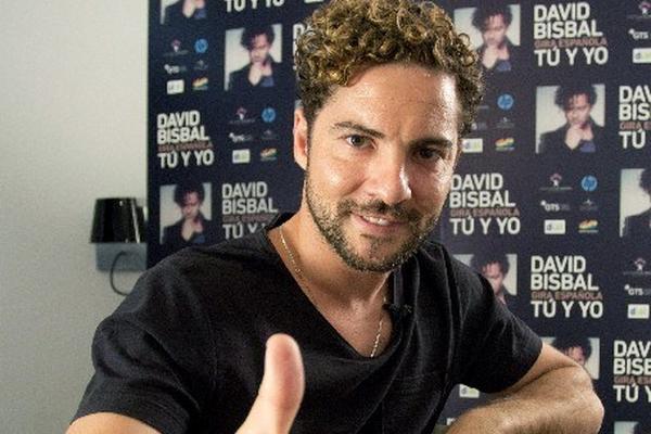 El cantante Dabid Bisbal inicará una gira que que lo llevará por 26 ciudades de España. (Foto Prensa Libre: EFE)