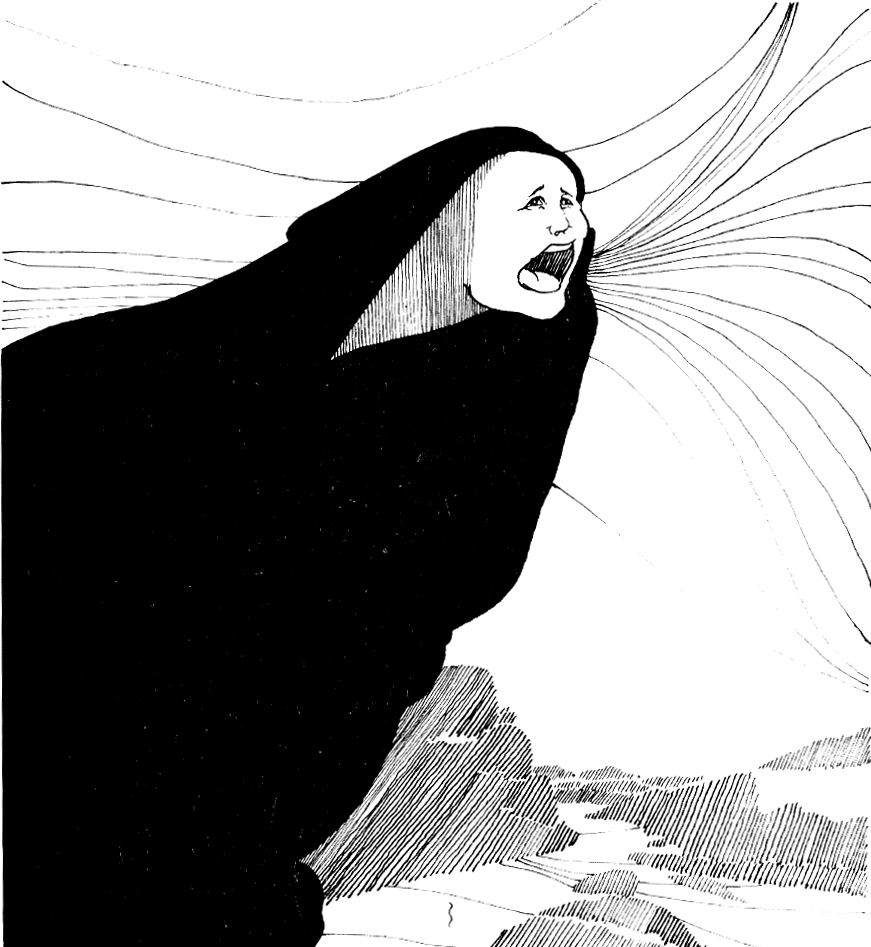 Según la creencia, cuando se percibe que el llanto de La llorona está alejado, en realidad está cerca. (Foto Prensa Libre)