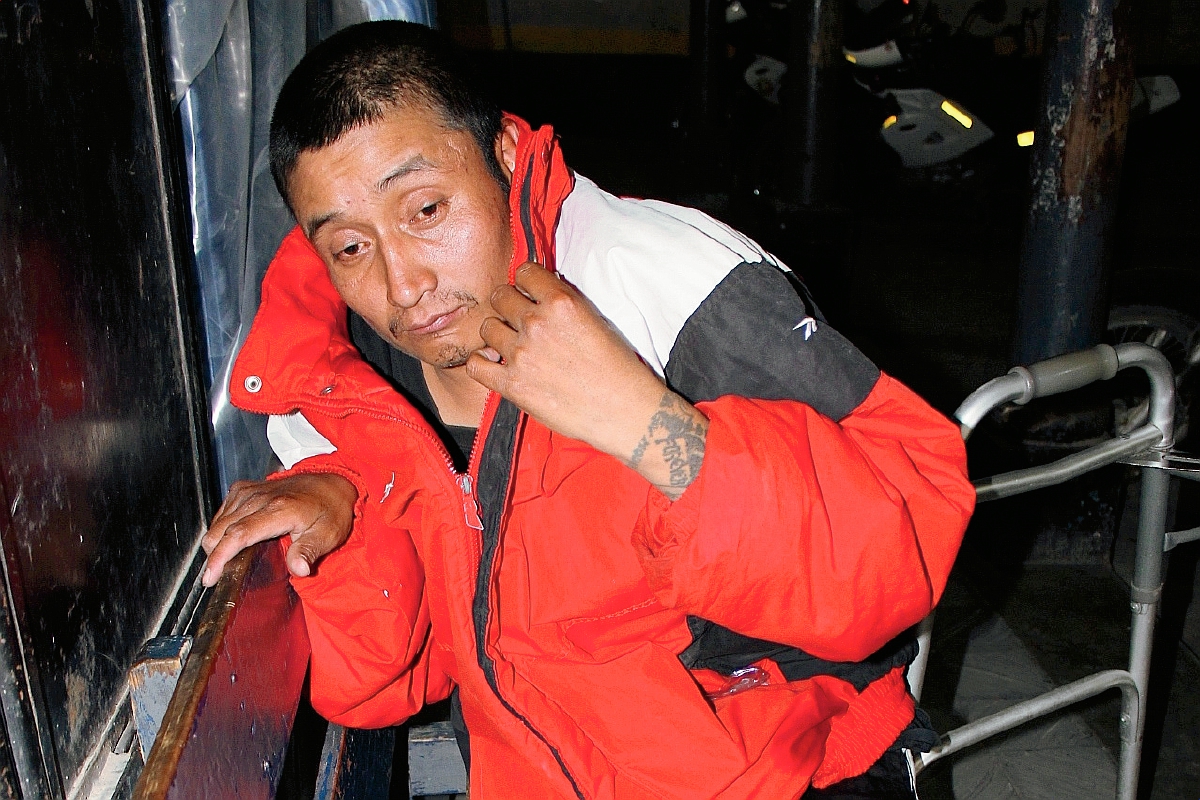 Augusto Fermín Sis itzep es acusado de haber abusado de un adolescente de 14 años en Santa Cruz del Quiché, Quiché. (Foto Prensa Libre: Óscar Figueroa)