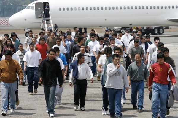 Hasta el 24 de octubre se registran 33 mil 290 deportados desde Estados Unidos. (Foto Prensa Libre: Archivo)