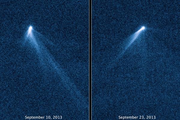 Asteroide bautizado como P/2013 P5. (Foto Prensa Libre: AFP)