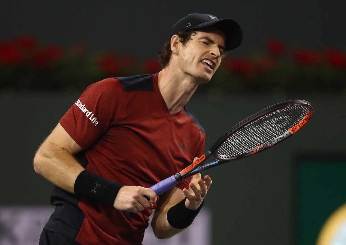 El número uno del mundo Andy Murray eliminado en Indian Wells