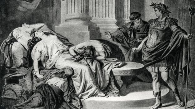 Cleopatra se quitó la vida para evitar ser usada como trofeo de victoria por Augusto. (GETTY IMAGES)