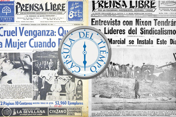 Hemeroteca: 8 de febrero de 1975 y 1955