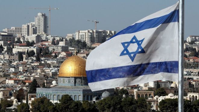 Israel considera a Jerusalén como su capital indivisible. Los palestinos quieren que Jersualén Este sea la capital de su futuro Estado. (Foto Prensa Libre: AFP)