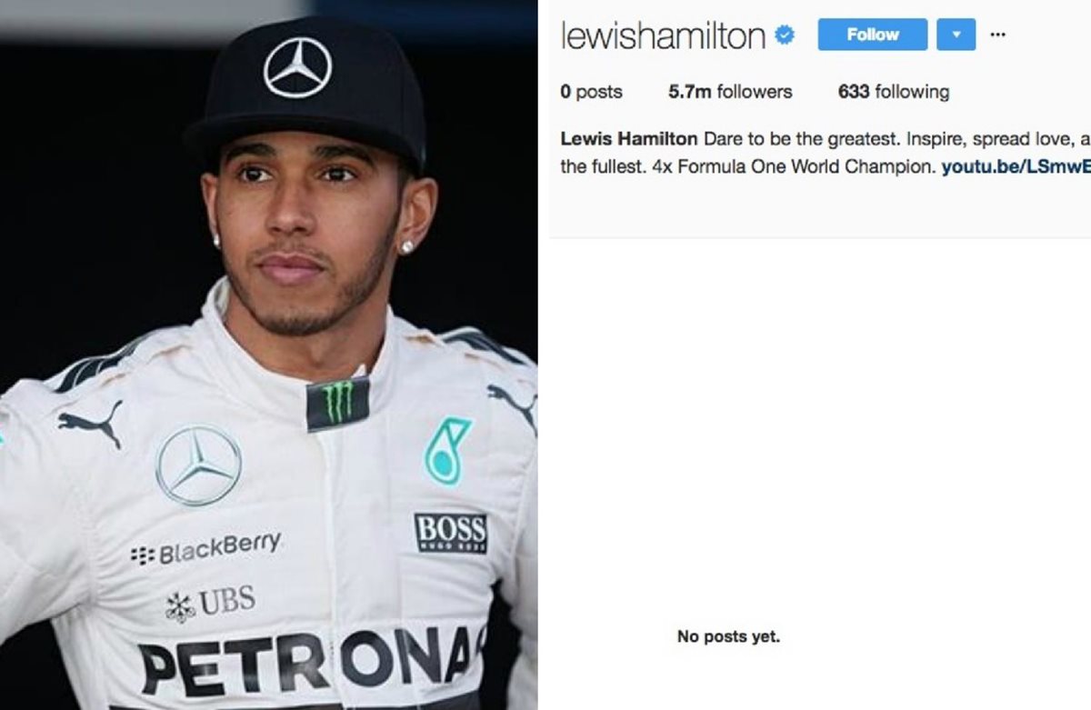 Lewis Hamilton ha sido criticado por un video en el que se burlaba de su sobrino. (Foto Prensa Libre: AFP)