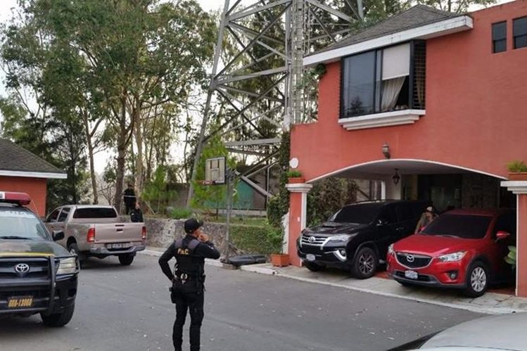 Una de las casas allanadas a principios de mayo por el caso Industria Militar. (Foto Hemeroteca PL)