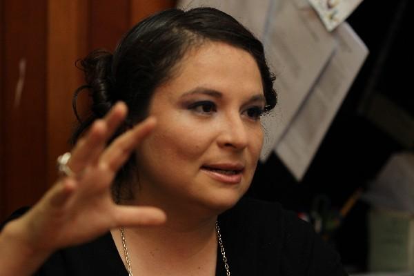 La científica promueve la investigación de la biodiversidad guatemalteca (Foto Prensa Libre: Óscar Rivas).