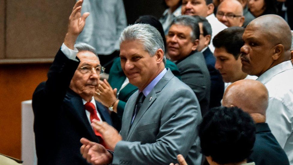 La Asamblea Nacional de Cuba nominó el 19 de abril a Miguel Díaz-Canel como nuevo presidente del Consejo de Estado en sustitución de Raúl Castro. STR/AFP/GETTY IMAGES