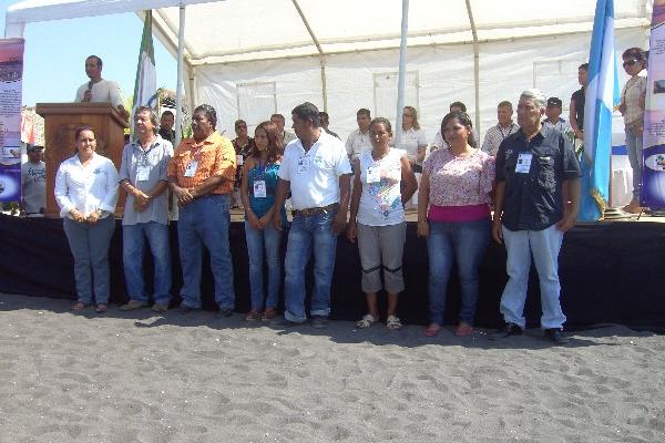 La junta directiva del CAT toma juramento en Puerto San José, Escuintla.