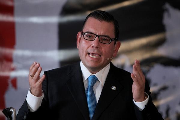 El político Manuel Baldizón ha buscado acuerdos con la fiscalía estadounidense.  (Foto Prensa Libre: Hemeroteca PL)
