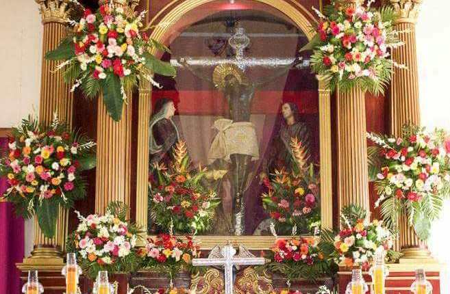 La veneración a la imagen del Cristo Negro de Taxisco se registra por primera vez en 1678, pero puede ser más antigua. (Foto Prensa Libre: Alejandra García)