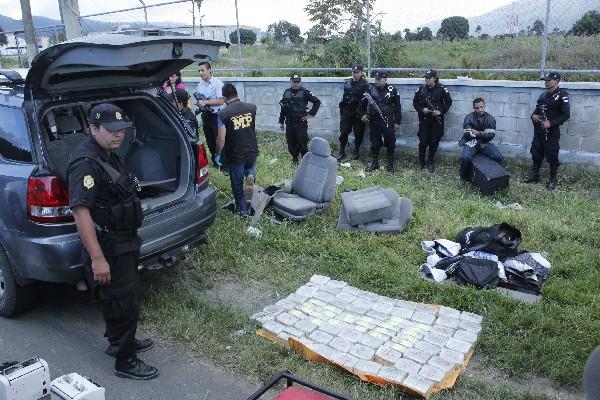 Esdras Matusalén Vásquez fue capturado en la ruta Interamericana, cuando llevaba US$1.3 millones en un vehículo.