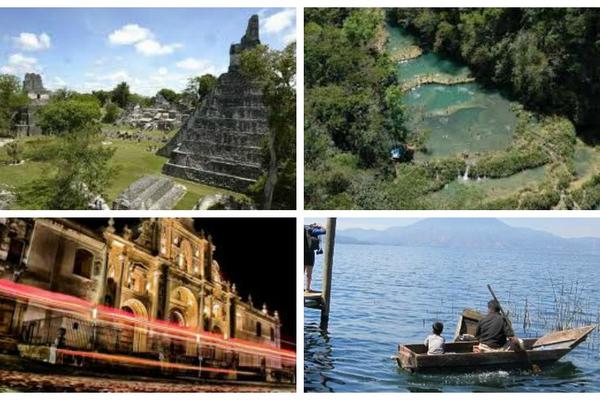 Algunos de los sitios que visitaran los becarios. (Foto Prensa Libre: Archivo)