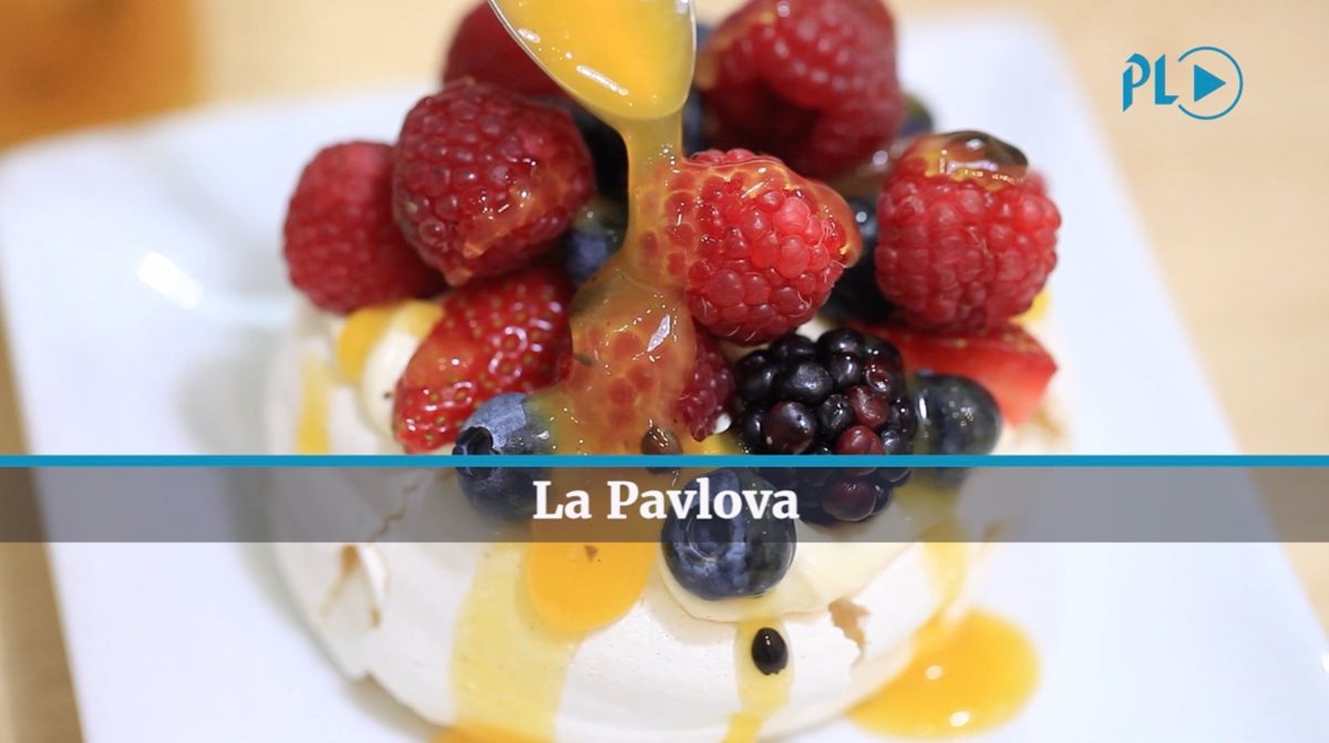 La Pavlova es un postre preferido de la Chef Camila Simán. (Foto Prensa Libre: Juan Carlos Rivera)