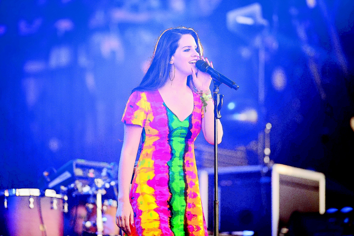 Lana del Rey promociona su cuarto disco (Foto Prensa Libre: AFP)