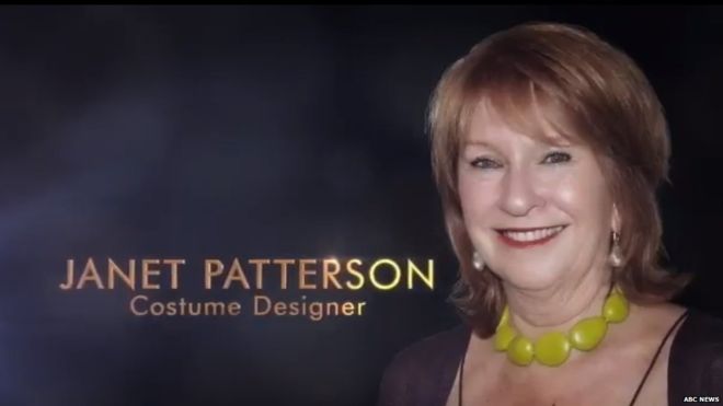 La foto en la ceremonia de los Oscars no corresponde a Janet Patterson. (Foto, abcnews)