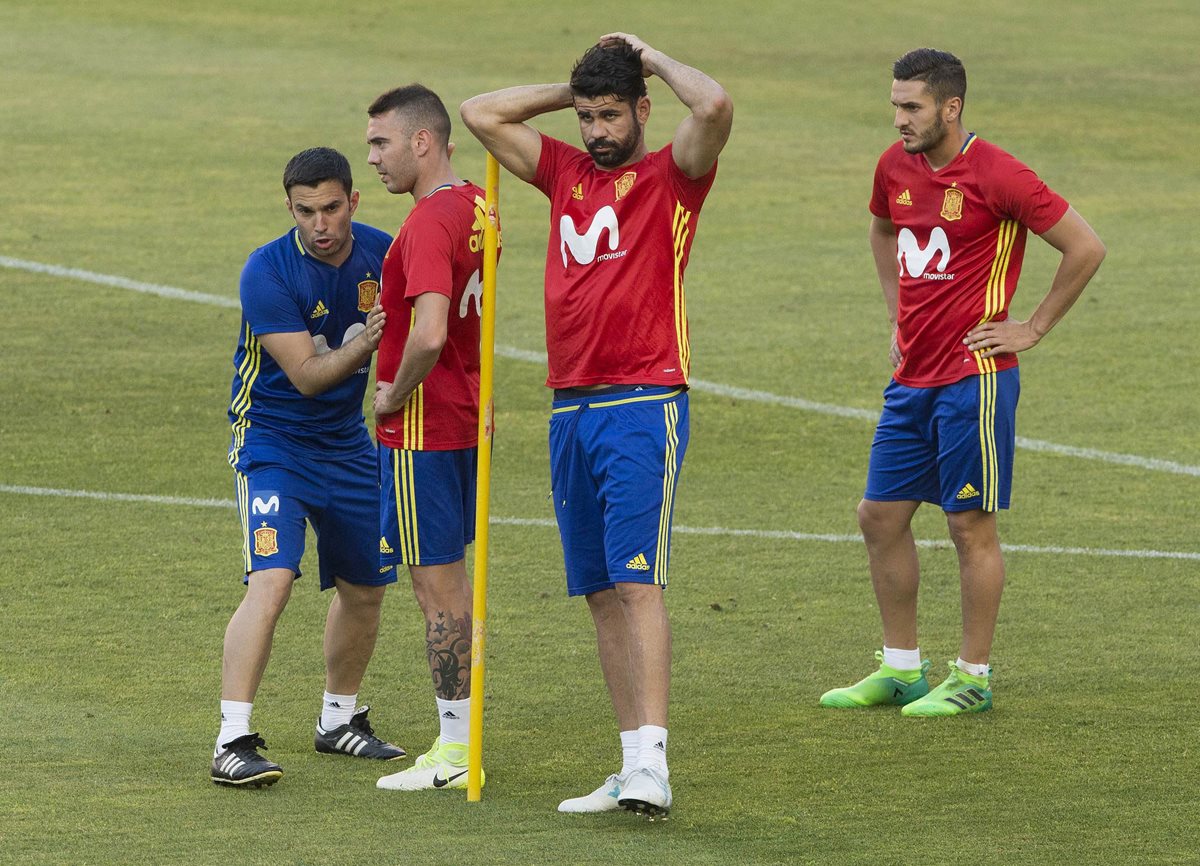 Diego Costa anunció que ya no continuará en el Chelsea. (Foto Prensa Libre: AFP)