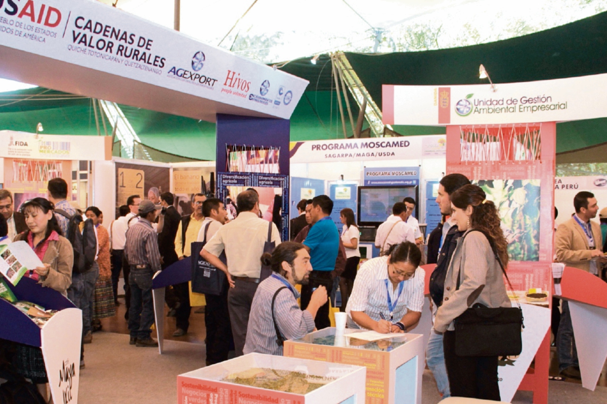 organizadores esperan que Agritrade promueva negocios entre exportadores y compradores, por un monto de US$78 millones este año. (Foto Prensa Libre: Miguel López)