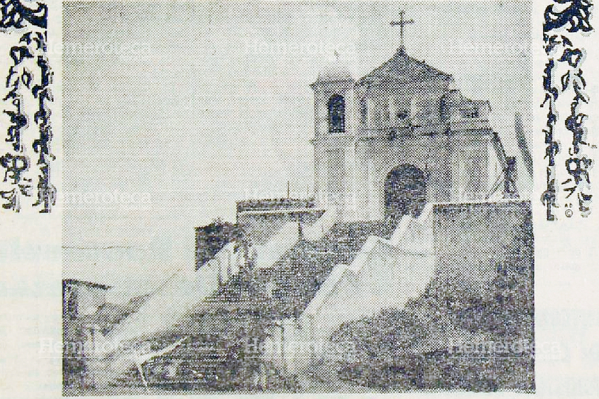 Así lucía el Calvario a principios del siglo XX. (Foto: Hemeroteca PL)