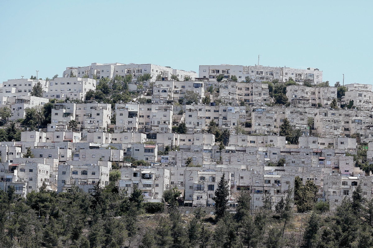 Las autoridades israelíes han autorizado la construcción de 900 viviendas para colonos en Jerusalén Este. (Foto Prensa Libre: AFP)