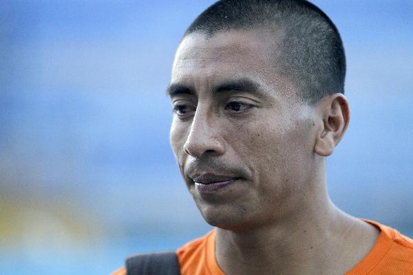 Amado García se entrenó ayer en el estadio Mateo Flores. (Foto Prensa Libre: Eduardo González)