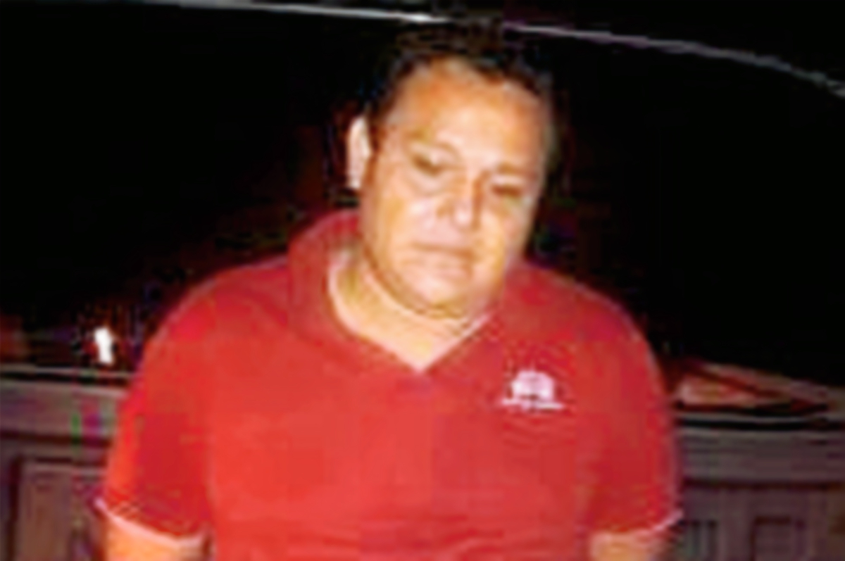 Franklin Alvarado fue capturado por la PNC en Malacatán, San Marcos, sindicado de delitos de narcotráfico. (Foto Prensa Libre: PNC)