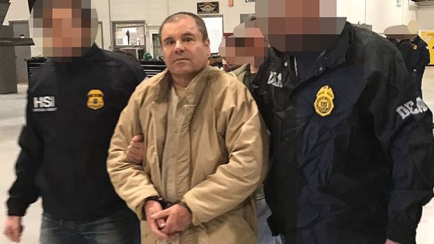 "El Chapo" fue extraditado a Estados Unidos en 2017. AFP