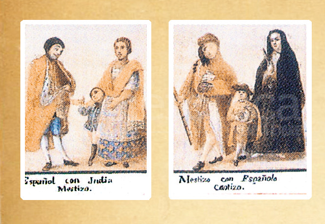 Pinturas mexicanas de castas, algunas de las cuales fueron aplicadas en Guatemala. (Foto: Hemeroteca PL)
