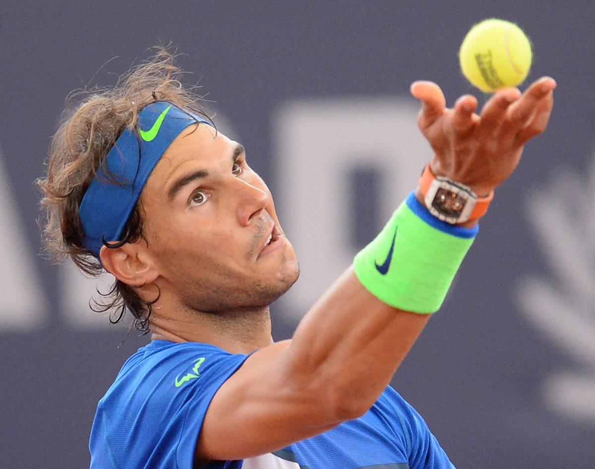 Nadal busca la corona en Alemania. (Foto Prensa Libre: AP)