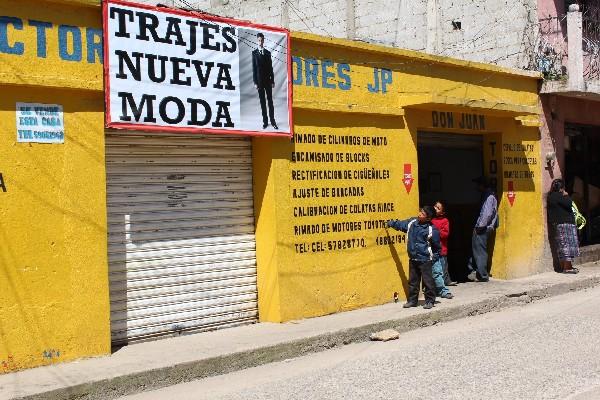 Comercio donde robaron producto