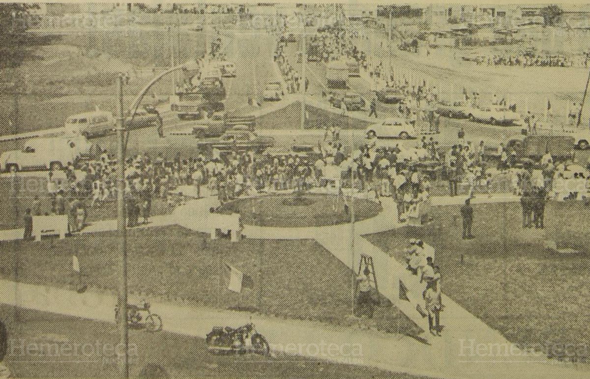 Alcalde Colom Argueta inaugura obras. Foto Hemeroteca PL