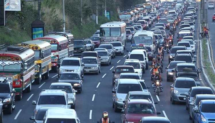 Con el libramiento de la Carretera a El Salvador a la Carretera al Atlántico se busca agilizar el tránsito en la ciudad capital. (Foto, Prensa Libre: Hemeroteca PL)