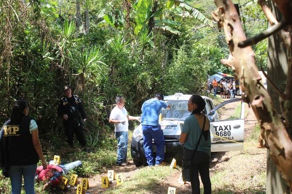 Juan  Antonio Gonzales  Romero,  de 38  años,   originario de Sanarate, fue ultimado al termino de su trabajo.
