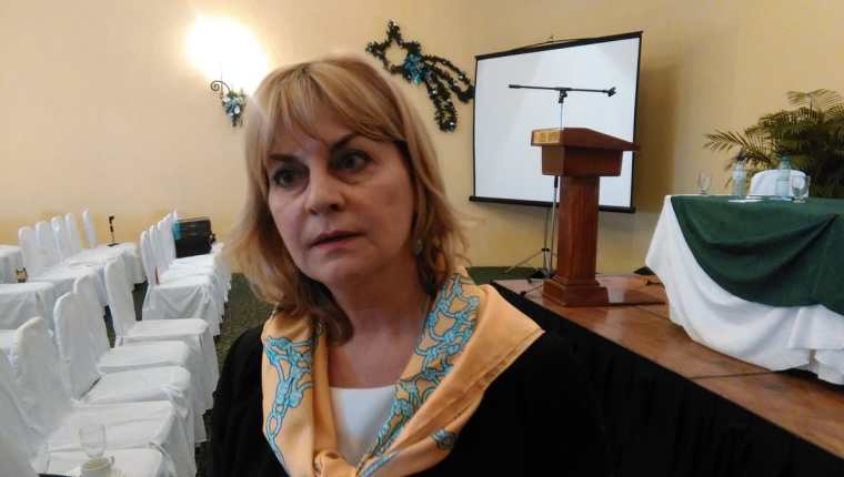 Stella Zervoudaki, embajadora de la delegación de la Unión Europea en Guatemala. (Foto,Prensa Libre: Rosa María Bolaños)
