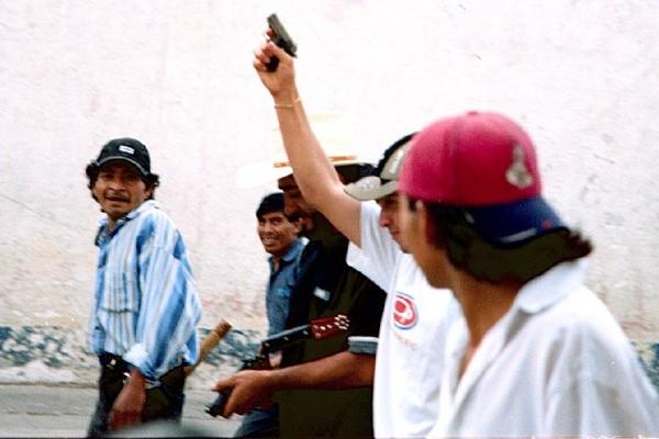 Vendedores del mercado de La Terminal, zona 4, protagonizaron varias jornadas violentas en el 2000.