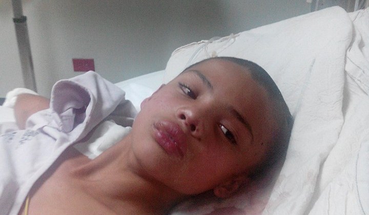 El menor fue llevado por bomberos al Hospital General el pasado 15 de febrero con varias heridas de bala. (Foto Prensa Libre: Hospital General)