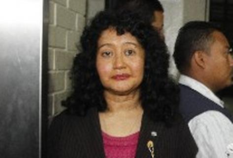 Yassmín Barrios, presidenta del Tribunal A de Mayor Riesgo, dirigió el juicio contra el  ex jefe de Estado de facto Efraín Ríos Montt.