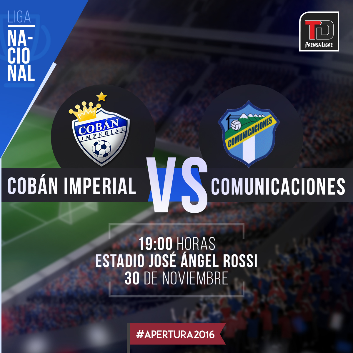 Cobán y Comunicaciones se miden en el primer duelo de acceso a semifinales del Apertura 2016. (Foto Prensa Libre: TodoDeportes)