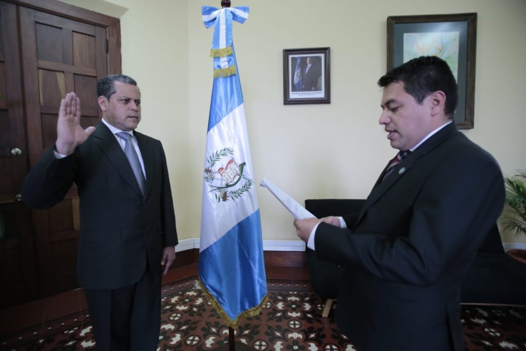 Camilo Gilberto Morales Castro es el nuevo director del Sistema Penitenciario (Foto Prensa Libre: Mingob)