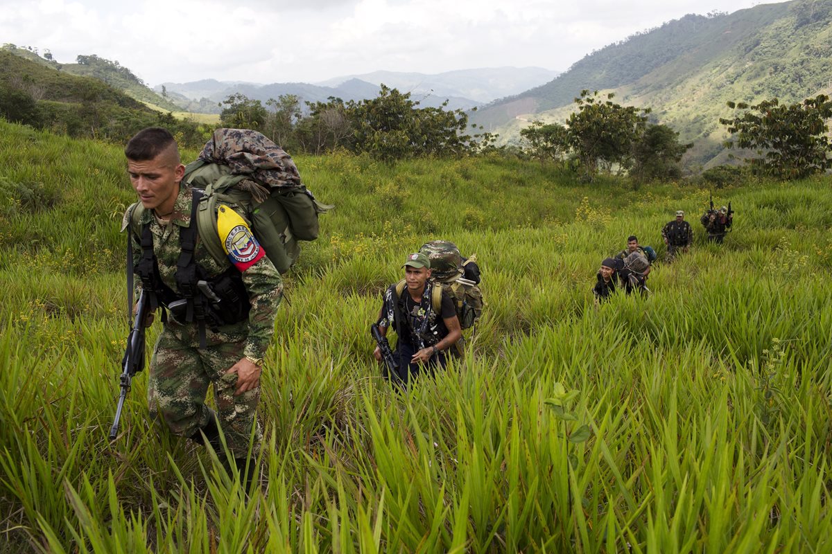 Las Farc y el Gobierno de Colombia se encuentran en negociaciones de paz. (Foto Prensa Libre: AP).