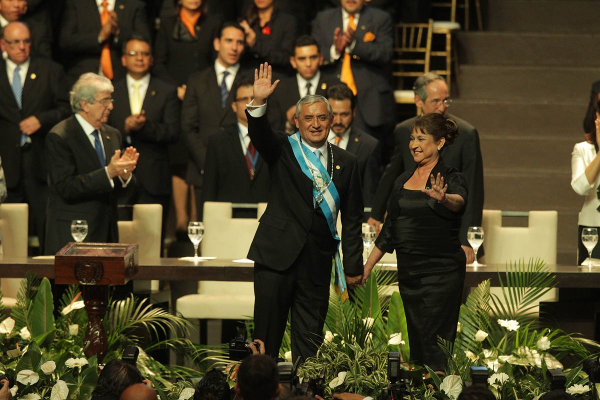 El presidente Otto Pérez Molina dejará el cargo el próximo 14 de enero del 2016, el fin de mandato será muy difícil. (Foto Presna Libre: Hemeroteca PL)