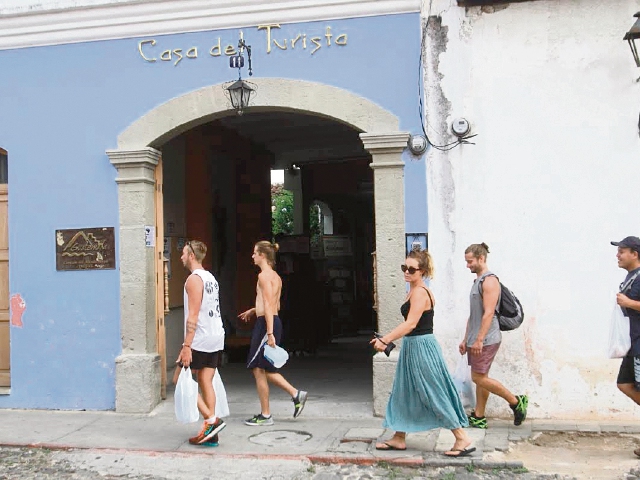 Delegación del Inguat en Antigua Guatemala, Sacatepéquez, no tiene delegado desde hace cinco meses. (Foto Prensa Libre: Miguel López).