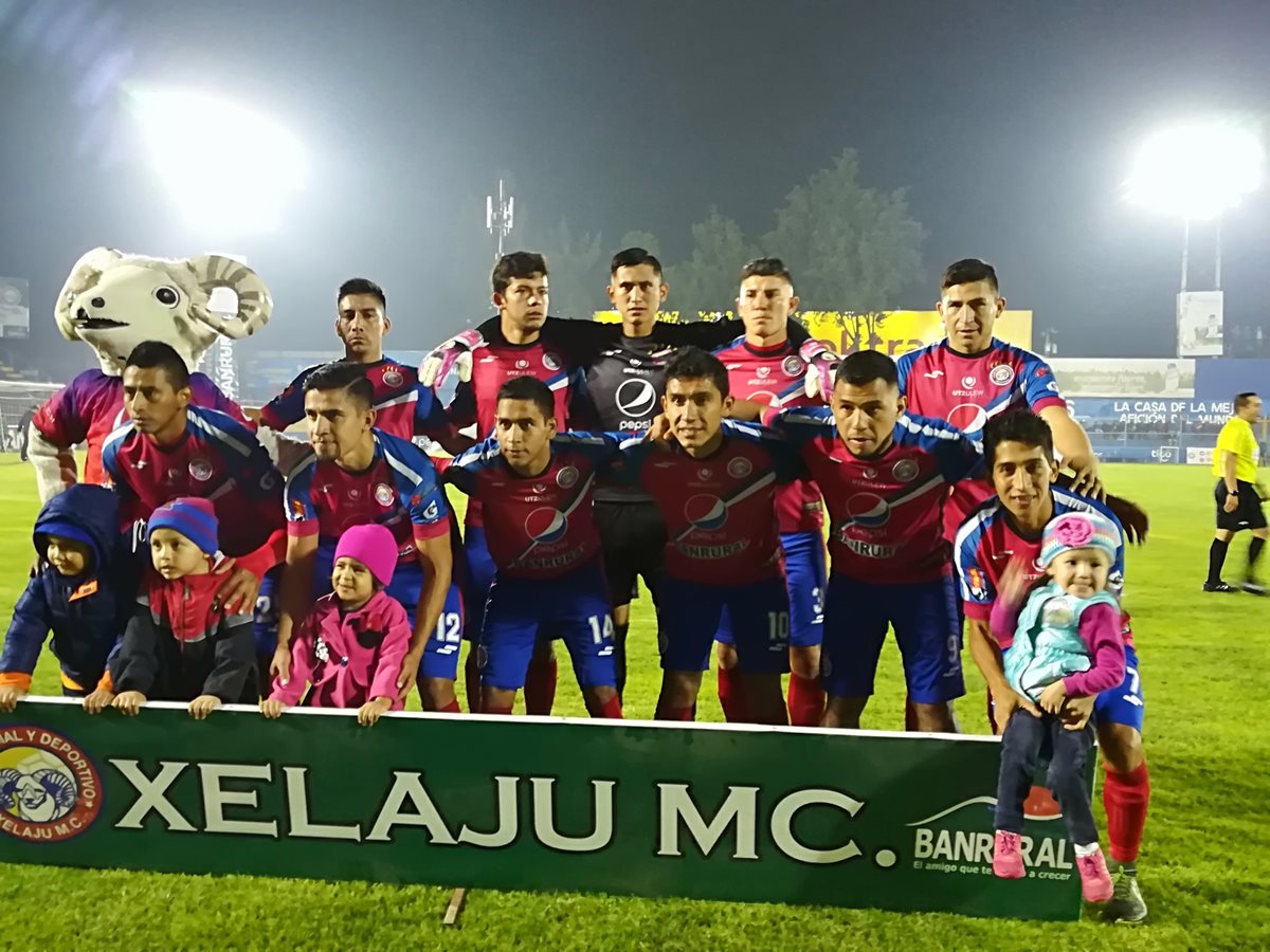 Este fue el equipo titular de Xelajú en Quetzaltenango.