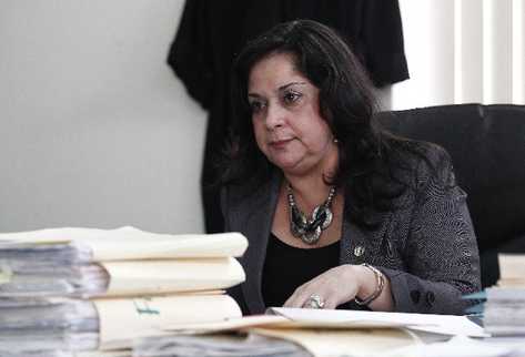 Jisela Reinoso,  jueza cuarta Penal.