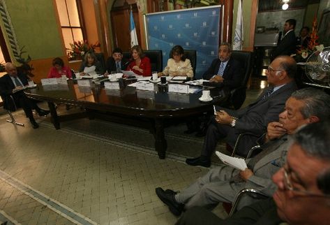 El pleno de magistrados del TSE.