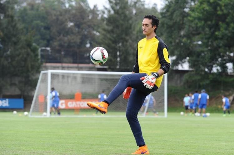 El portero Ricardo Jerez se unió hoy al trabajo de la Selección Nacional. (Foto Prensa Libre: Hemeroteca)