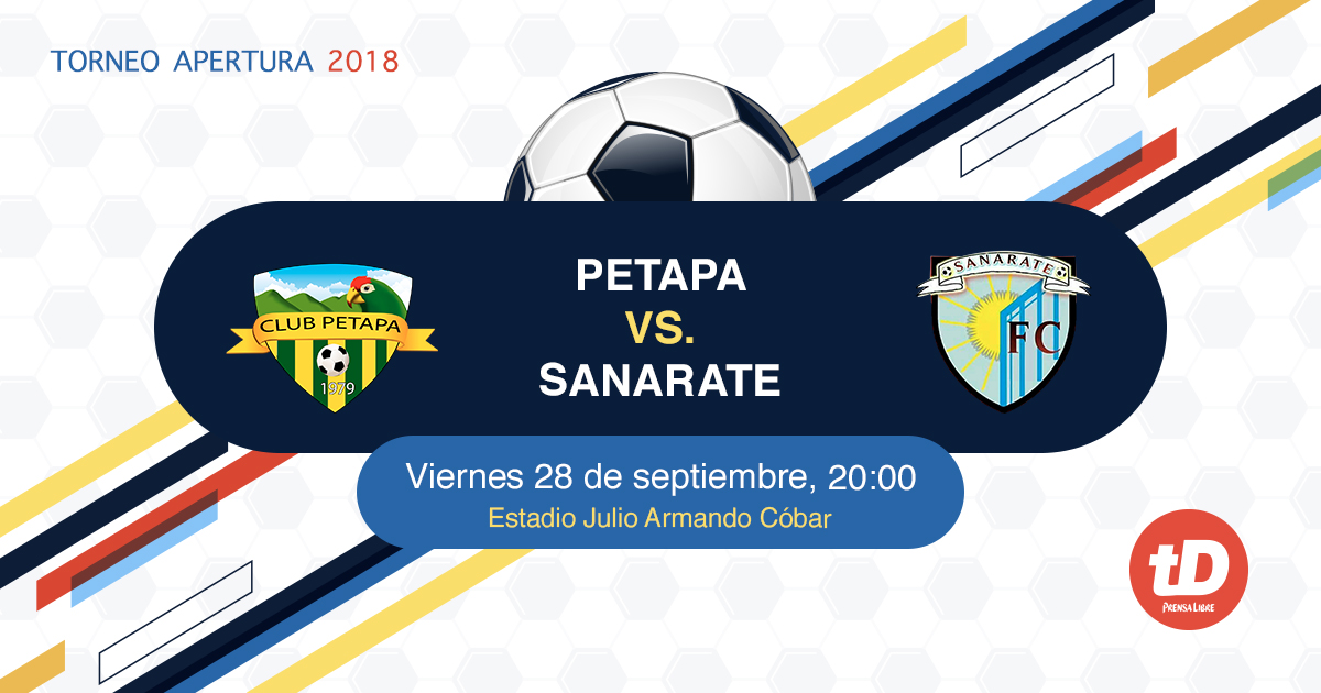 EN DIRECTO | Deportivo Petapa vs Deportivo Sanarate  