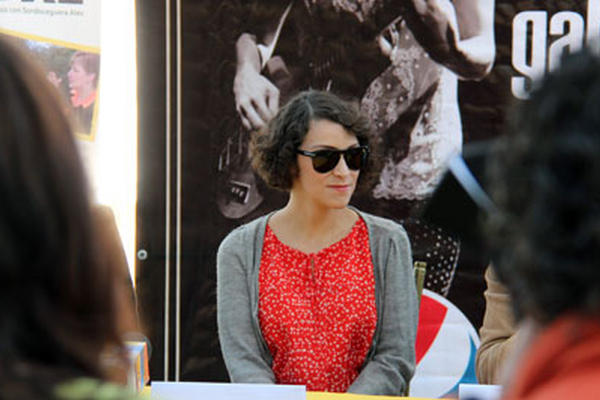 La ganadora de un Latin Grammy en la categoría Mejor Artista Nuevo interpretará temas de su álbum Postales. (Foto Prensa Libre: Carlos Ventura)