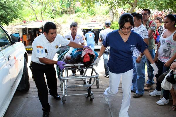 Ingresan a herido en   hospital de Reu.